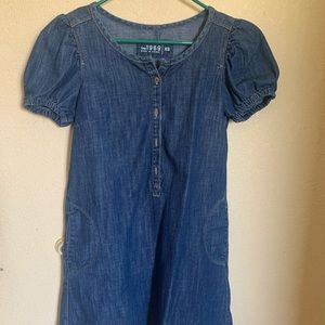 🟢GAP 1969 Blue Denim A-Line Dress